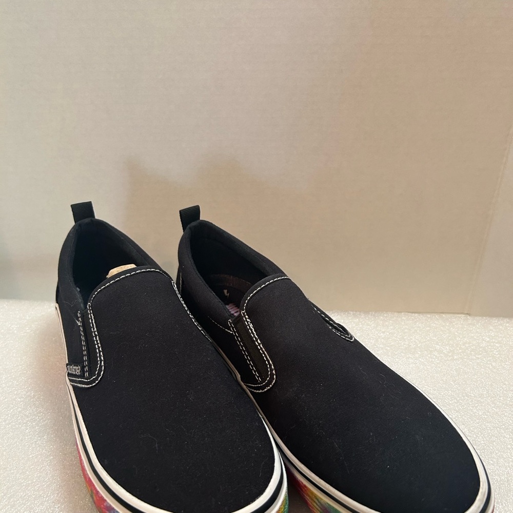 Punkrose Women's Black Slip-On Shoes